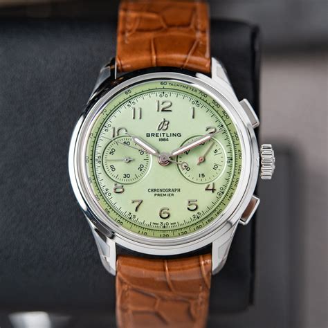 breitling premier pistachio.